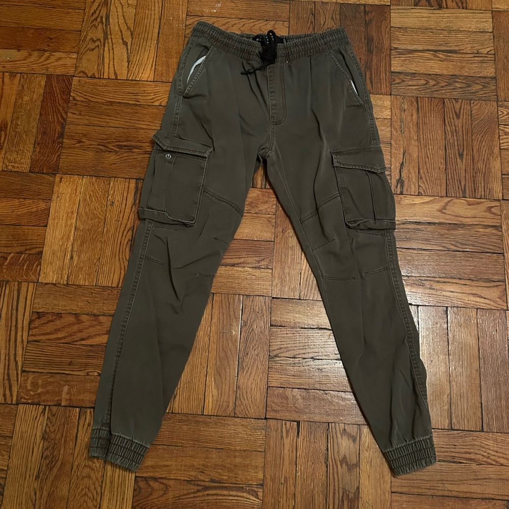 Vintage Y2K Cuffed Cargo pants with pockets